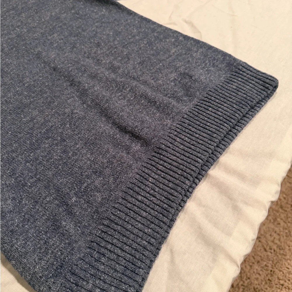 Vintage Eddie Bauer Blue Men's Sweater, Adult Medium, 100% Combed Cotton - Picture 7 of 7